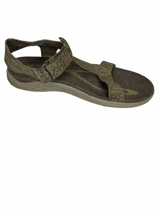 Teva Terra Floaters Mens Sandals 12 Knit Green Black 1091592 Flats Slip on main image 9